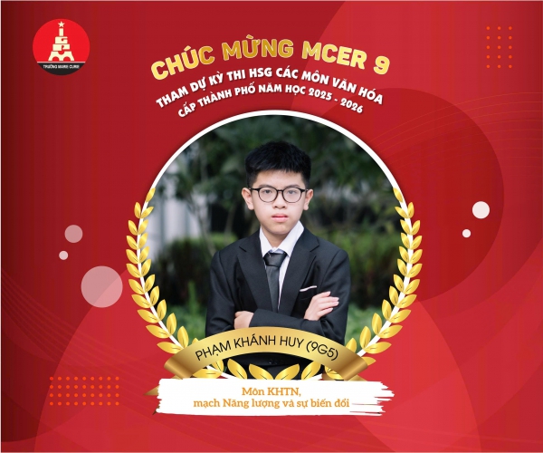 THCS-VP | CH&Uacute;C MỪNG C&Aacute;C MCER 9 THAM DỰ KỲ THI HSG CẤP TH&Agrave;NH PHỐ