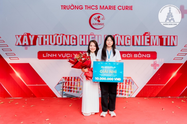 THCS-MĐ | C&Ocirc; TR&Ograve; MC GI&Agrave;NH GIẢI NHẤT TH&Agrave;NH PHỐ, GIẢI NH&Igrave; QUỐC GIA TẠI CUỘC THI &ldquo;SV.STARTUP 2026&rdquo;