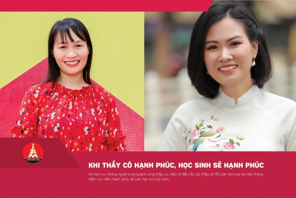 KHI THẦY CÔ HẠNH PHÚC, HỌC SINH SẼ HẠNH PHÚC